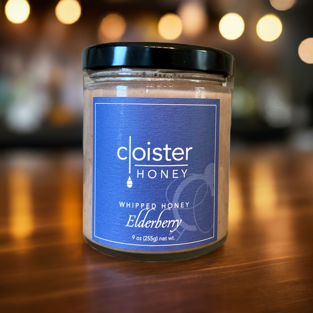 Elderberry Whipped Honey