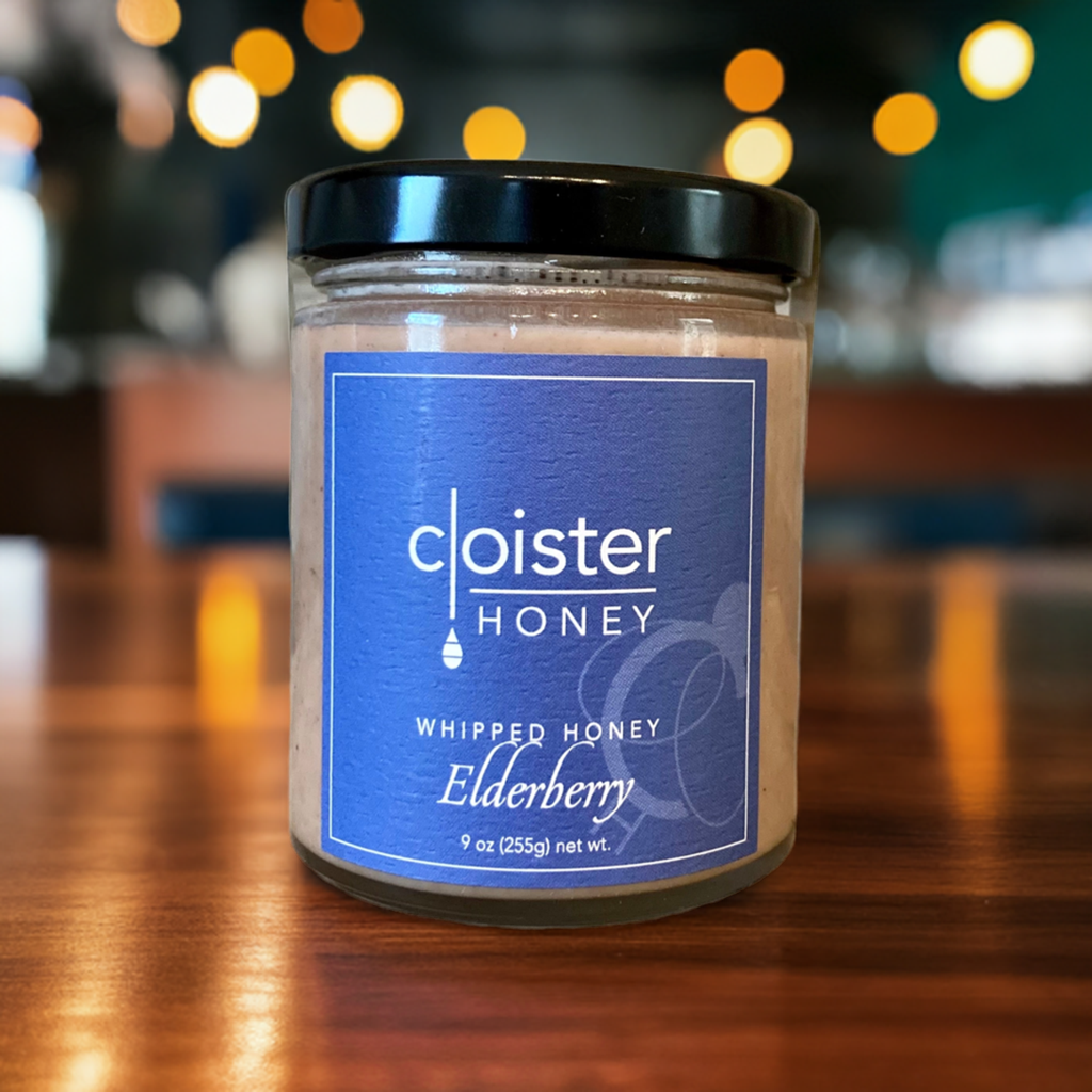 Elderberry Whipped Honey