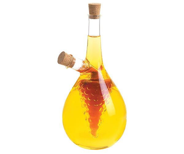 Glass Oil & Balsamic Grape Cruet