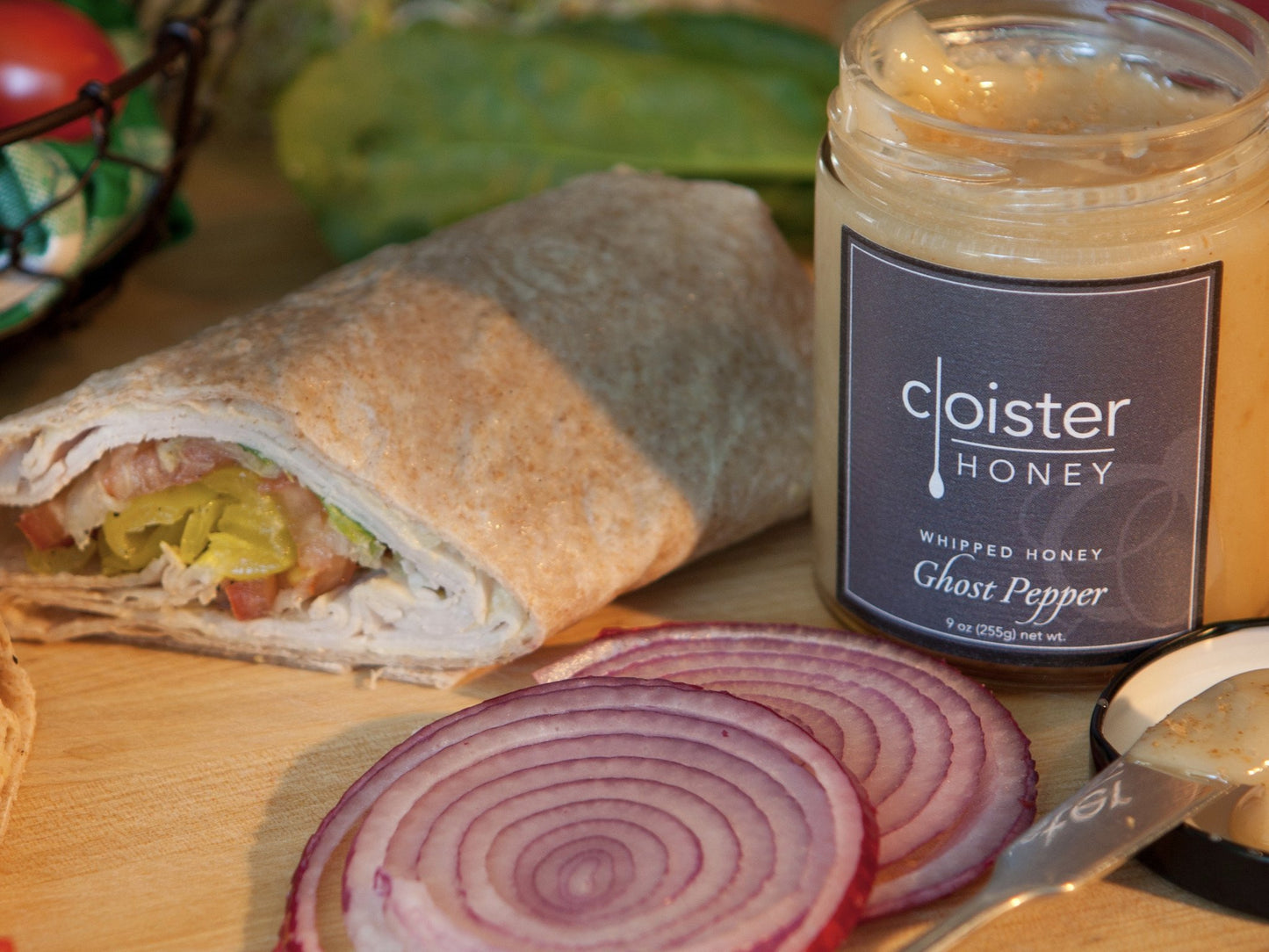 Ghost Pepper Whipped Honey