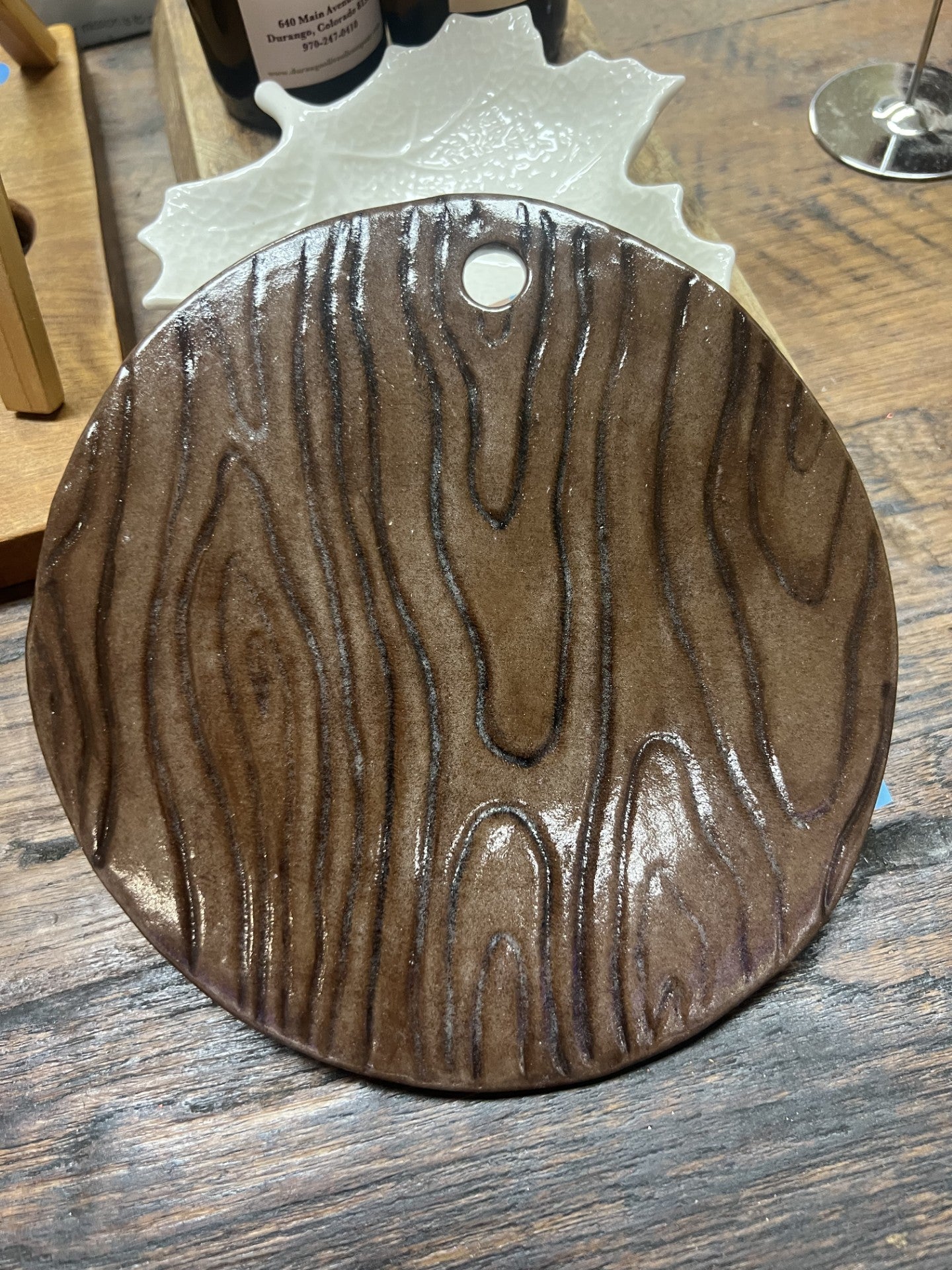 Stoneware Small Cheese Board