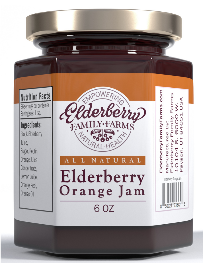 Elderberry Orange Jam - Natural Immune Booster Jam | Durango Olive Oil ...