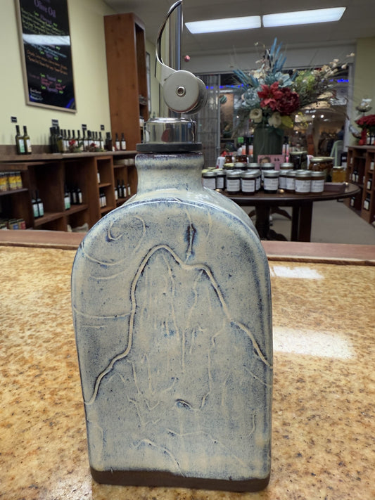 Stoneware Olive oil Cruet