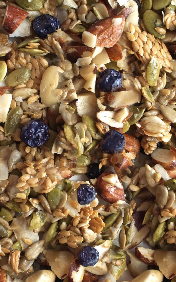 Blueberry Brazil Almond Ginger Granola