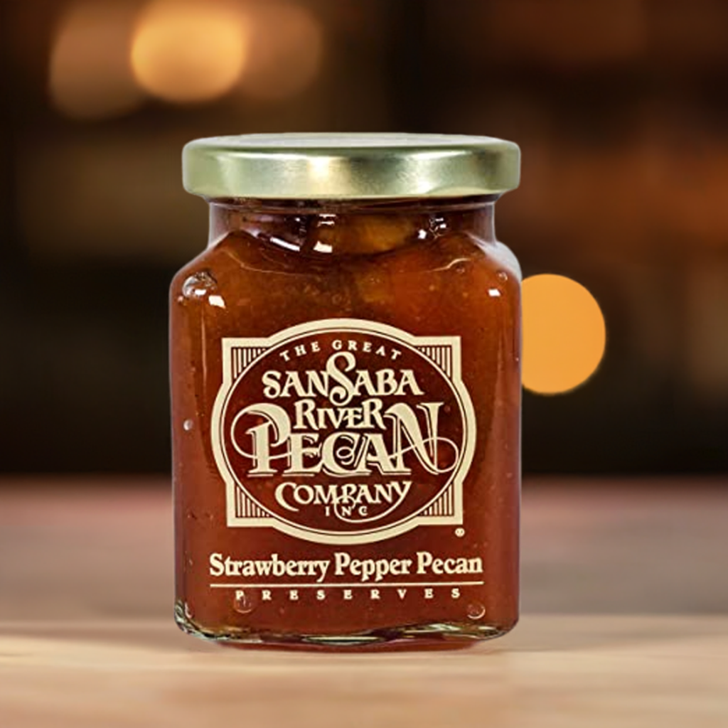 Strawberry Pepper Pecan Preserves