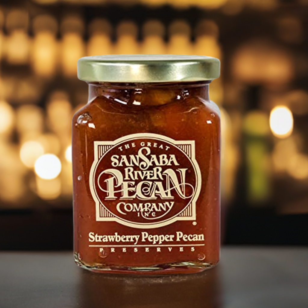 Strawberry Pepper Pecan Preserves