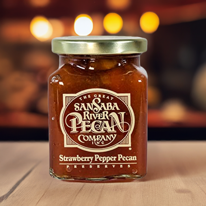 Strawberry Pepper Pecan Preserves