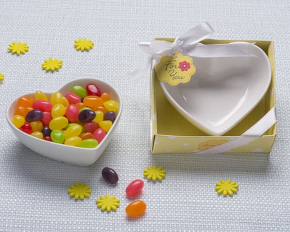 Sweet Treat Heart Dipping Dish