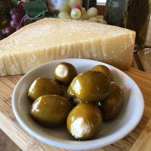 Parmesan Romano Stuffed Olives